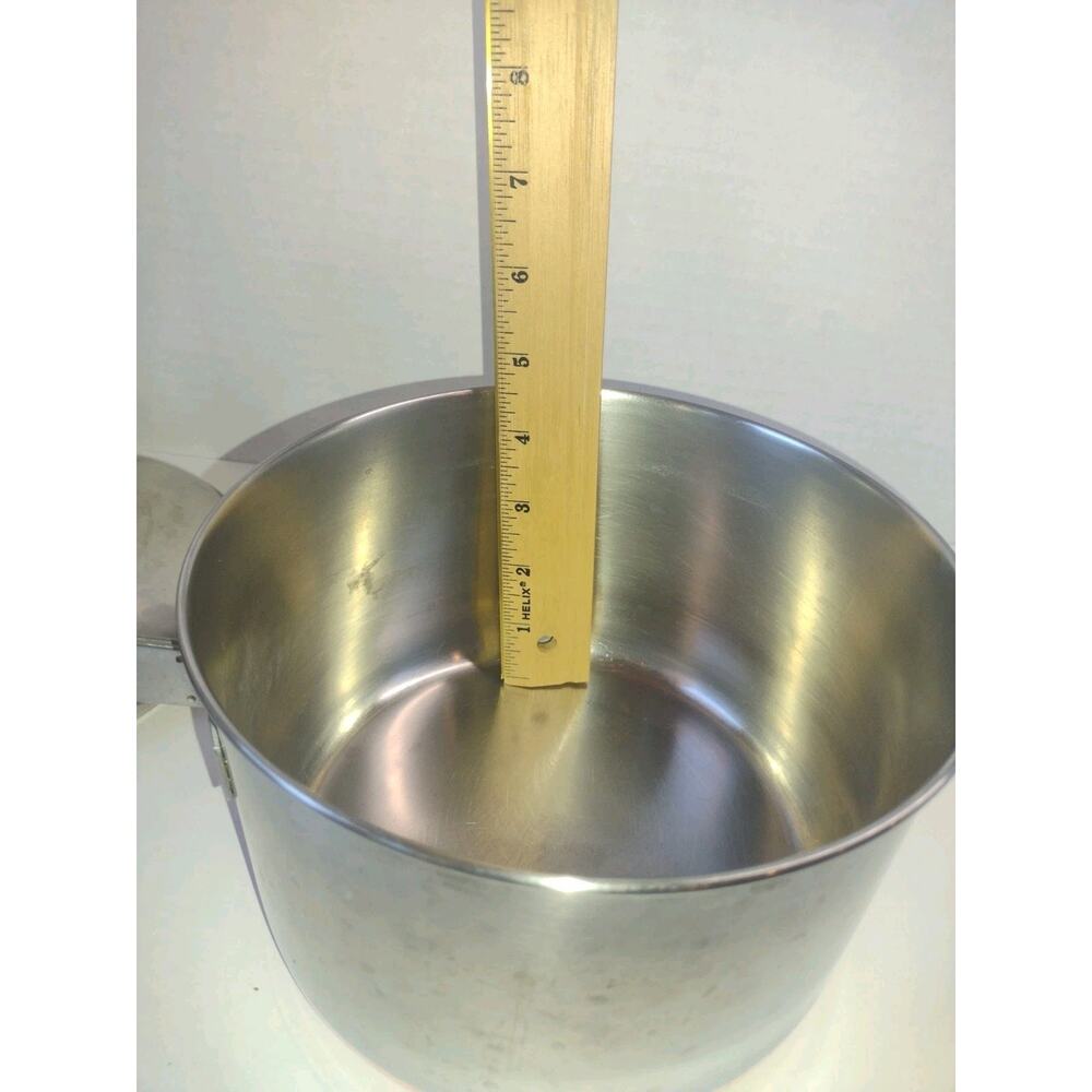 VINTAGE Revere Ware 2.5 qt Copper Bottom Saucepan w/Lid Riverside CA - Picture 4 of 7